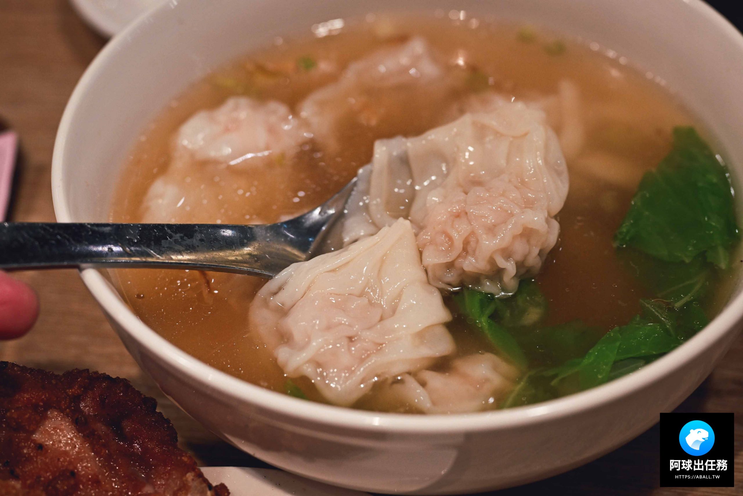 天母美食 朱記餡餅粥店 推薦炸排骨鮮蝦餛飩 菜單 阿球出任務