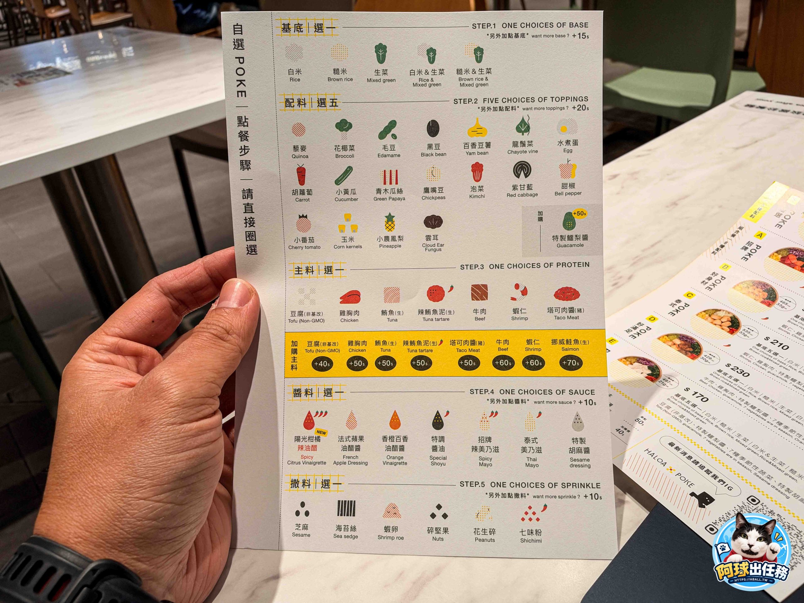 HALOA POKE 夏威夷拌飯 誠品480店